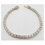 14kt Gold Diamond Bracelet