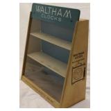 Waltham Clocks display cabinet