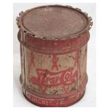 Vintage Pepsi can with lid