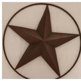 Metal Texas star - 37 1/2"