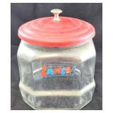 Vintage Lance Store Jar w/ Original Lid