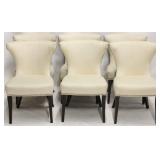 Set of 6 upholstered chairs by Harden