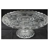 Bird & Strawberry crystal cake stand