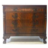 Empire Flaming Mahogany Chest