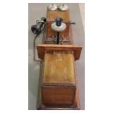 Vintage wall telephone