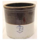 2 Gallon Stoneware Crock