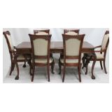 Stanley Furniture 7 pc carved dining set
