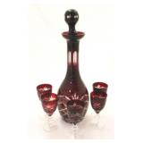 6-pc Decanter Set w/ 5 Glasses