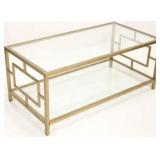 Butler Specialty Glass top coffee table