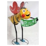 Metal Welcome bee