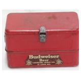 Vintage Budweiser metal cooler