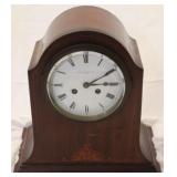 Fine Edwardian Mahogany French Mantel Clock