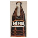 Vintage Hires Root Beer 3-D Bottle Thermometer