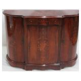 French marquetry inlaid credenza