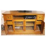 Wood TV Console Cabinet - CABINET ONLY