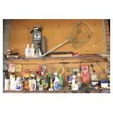 Lot of Assorted Items on shelves