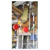 Lot of Assorted Items - hanging up