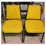 Pair of Vintage Chairs - 18 x 21 x 32