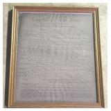 Framed Print - 17.5 x 15.5