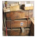 3 crates of double sided mirror panels