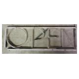 Neon "Open" Sign (intact, but untested)