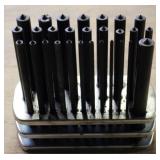 28 pc Punch Set w/ Metal Holder