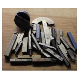 Lot of Assorted Cutter Heads w/ Attachment