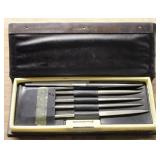 Set of 7 Assorted Diamond Files w/ case