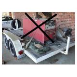 12ft Trailer w/7500lb axles - WELDER NOT INCLUDED