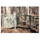 Goat Chute - 138"l x 25"w x 94"h