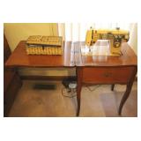 Goodhousekeeper Sewing Machine in table