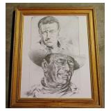 John Wayne Framed Print - 18.5 x 23