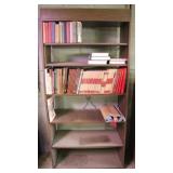 Bookshelf w/ Books 37.5 x 16 x 79