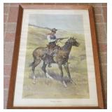 Remington "Danger Ahead" Print - 22 x 31