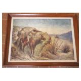 Remington Framed Print - 26 x 20