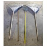 Lot of Leaf Rakes - 4
