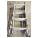 Folding Aluminum Ladder - 16ft