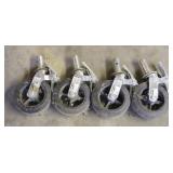 4 Caster Wheels - Scaffolding Wheels