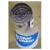 Portable Propane tank with Heater attached