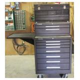 Kennedy Rolling Metal Toolbox - 28 x 18 x 58