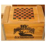 Elk Foundation 10th Anniversary Wood Box