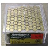Box of Remington .22 Short ammo