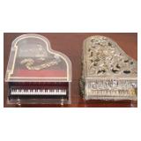 Pair of Piano Music Boxes