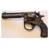 Cast Iron Pistal figure - 5" long