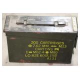 Metal Ammo Box - 11 x 4 x 7 - empty