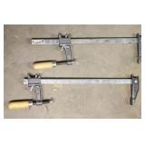 Pair of Clamps - 18" long