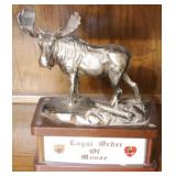 Loyal Order of Moose Decanter - 9 x 6 x 12