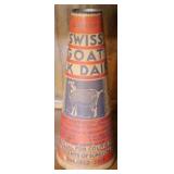 Antique Goat Milk Bottle - 10" tall