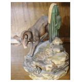 Ski Country "Ram" Decanter - 9" tall
