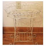 Metal Plant Stand - 17 x 10 x 22